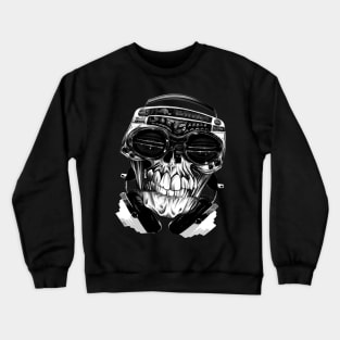 Skull Stereo Crewneck Sweatshirt